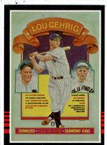 1985 Donruss Base Set #635 Lou Gehrig