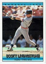 1992 Donruss Base Set #675 Scott Livingstone