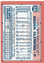 1991 O-Pee-Chee OPC Base Set #530 Roger Clemens