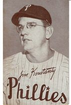 1947 Exhibits 1947-66 #NNO Jim Konstanty