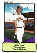 1990 ProCards AAA #55 Larry Hardy