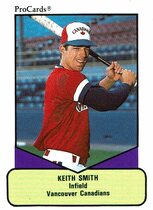 1990 ProCards AAA #174 Keith Smith