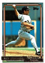 1992 Topps Gold Winners #462 Rich Rodriguez