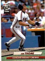 1992 Ultra Base Set #54 Jim Thome