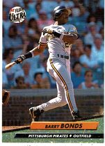 1992 Ultra Base Set #251 Barry Bonds