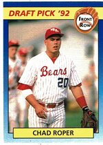 1992 Front Row Draft Picks #60 Chad Roper