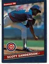 1986 Donruss Base Set #442 Scott Sanderson
