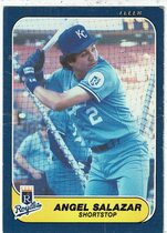 1986 Fleer Update #100 Angel Salazar