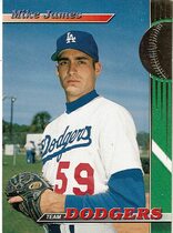 1993 Stadium Club Dodgers #26 Mike James