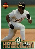 1994 Donruss Triple Play #4 Rickey Henderson