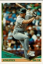 1994 Topps Gold #493 Troy Neel
