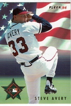 1994 Fleer All Stars #26 Steve Avery