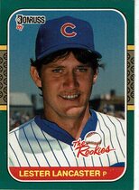 1987 Donruss Rookies #10 Les Lancaster