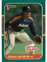 1987 Donruss Rookies #55 Chuck Jackson