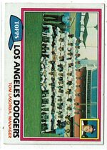 1981 Topps Base Set #679 Dodgers Team