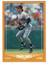 1988 Score Base Set #567 Tommy Hinzo