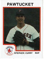 1987 ProCards Pawtucket Red Sox #53 Steve Curry