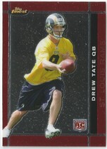 2007 Finest Base Set #110 Drew Tate