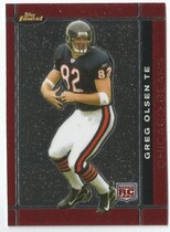 2007 Finest Base Set #127 Greg Olsen