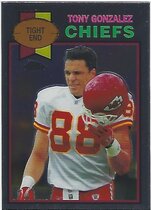 2005 Topps Chrome Throwbacks #TB24 Tony Gonzalez