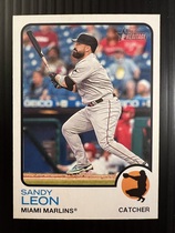 2022 Topps Heritage High Number #654 Sandy Leon
