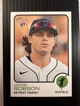 2022 Topps Heritage High Number #588 Jacob Robson
