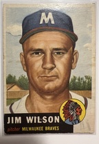 1953 Topps Base Set #208 Jim Wilson