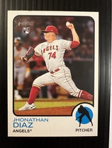 2022 Topps Heritage High Number #711 Jhonathan Diaz