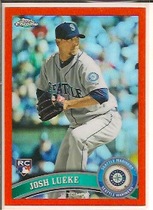 2011 Topps Chrome Orange Refractors #192 Josh Lueke