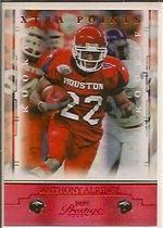 2008 Playoff Prestige Xtra Points Red #107 Anthony Alridge