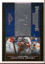 2008 Playoff Prestige Prestigious Picks Blue #38 Jonathan Hefney