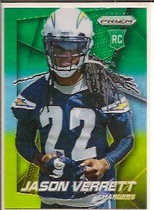 2014 Panini Prizm Prizm Neon #280 Jason Verrett