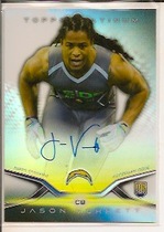 2014 Topps Platinum Autos Rookie Refractor #31 Jason Verrett