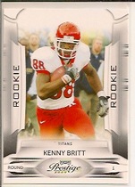 2009 Playoff Prestige #161 Kenny Britt