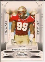 2009 Playoff Prestige #137 Everette Brown
