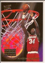 1993 Ultra Inside/Outside #6 Hakeem Olajuwon
