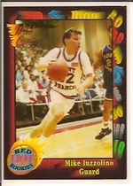 1991 Wild Card Rookies #8 Mike Iuzzolino