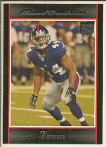 2007 Bowman Base Set #140 Ahmad Bradshaw