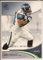 2006 SP Authentic #139 David Kirtman