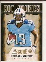 2012 Score Hot Rookies #7 Kendall Wright