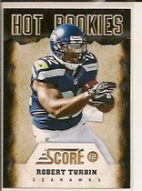 2012 Score Hot Rookies #30 Robert Turbin
