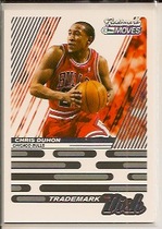 2006 Topps Trademark Moves Dish #TDI5 Chris Duhon