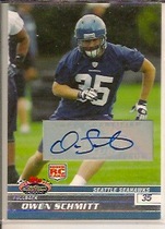 2008 Stadium Club Rookie Autos #178 Owen Schmitt