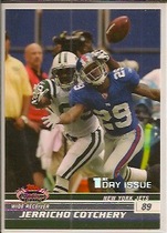 2008 Stadium Club First Day Issue #58 Jerricho Cotchery