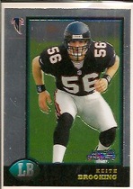 1998 Bowman Chrome #2 Keith Brooking