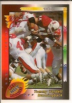 1992 Wild Card Red Hot Rookies Silver #10 Tommy Vardell