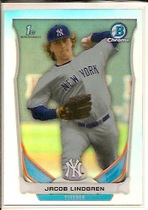 2014 Bowman Chrome Draft Refractor #CDP53 Jacob Lindgren