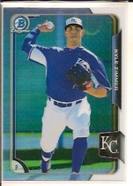 2015 Bowman Chrome Draft Refractor #81 Kyle Zimmer