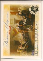 2006 Topps Declaration of Independence #SH Stephen Hopkins