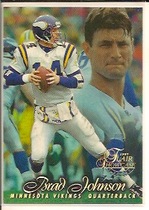 1997 Flair Showcase Row 1 Grace #52 Brad Johnson